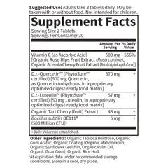 Dr. Formulated Quercetin Drop Uric Acid† - 60ct Tablets