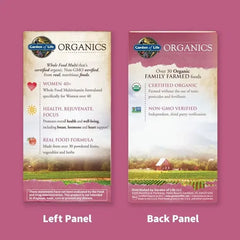 Organics Women's Multi 40+ 60 Tablets