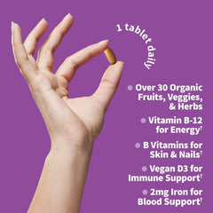 Organics Women's Once Daily Multi 30 Tablets