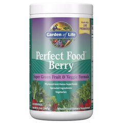 Perfect Food Berry Super Green Fruit & Veggie Formula 8.5oz (240g) Powder