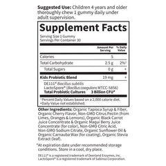 Kids Organic Probiotic 30 Gummies