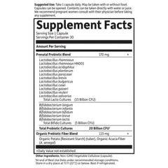 Dr. Formulated Probiotics Once Daily Prenatal Cooler 30 Capsules