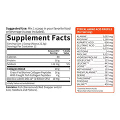 Wild Caught & Grass Fed Collagen Multi-Sourced - 9.52 oz Powder