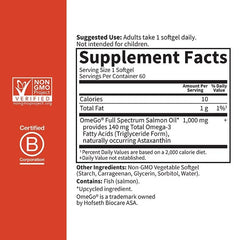 Dr. Formulated Salmon Oil Softgels 60ct