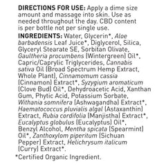 Dr. Formulated CBD Cooling Rescue 1.3 fl oz (38.4ml) Cream