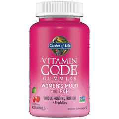 Vitamin Code Womens Multi Plus Iron Gummies