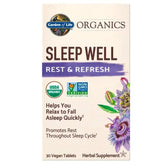 Organics Sleep Well 30 Tablets