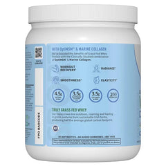 Sport Grass Fed Whey+ Skin Protein Powder - Vanilla