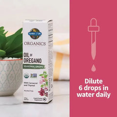 Organics Oil of Oregano Seasonal Drops† Liquid