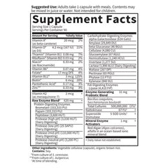 RAW Enzymes Women 50 & Wiser Digestive Health 90 Capsules
