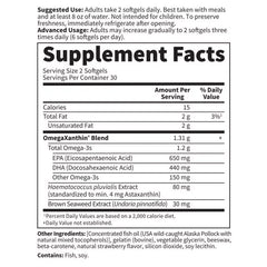 Oceans 3 Beyond Omega-3 with OmegaXanthin 60 Softgels