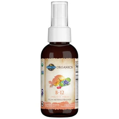 Organics B-12 Organic Spray Raspberry 2 fl oz (58ml) Liquid
