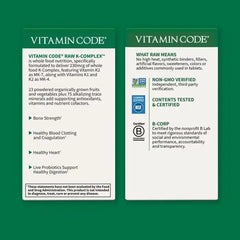 Vitamin Code Raw Vitamin K-Complex Capsules