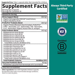 Dr. Formulated Probiotics Calm† 50 Billion 30 Capsules