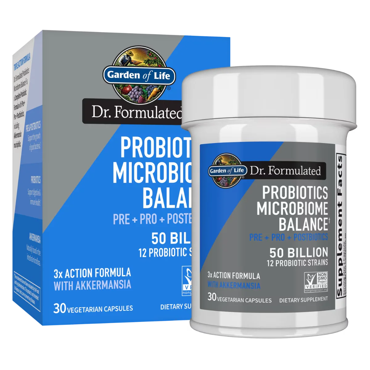 Dr. Formulated Probiotics Microbiome Balance Capsules
