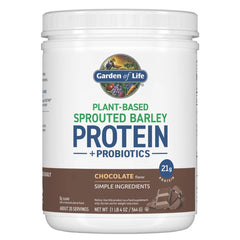 Sprouted Barley Protein + Probiotics Powder - Chocolate
