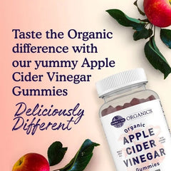Organics Apple Cider Vinegar Original 60 Gummies