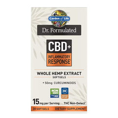 Dr. Formulated CBD+ Inflammatory Response† Softgels