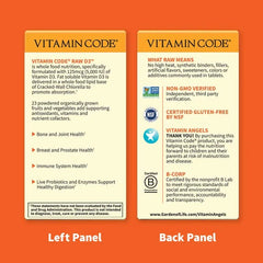 Vitamin Code Raw Vitamin D3 5,000 IU Capsules