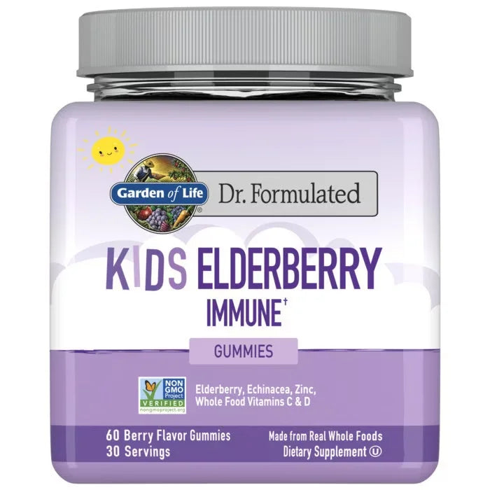 Dr. Formulated Kids Elderberry Immune† Gummies – 60 ct
