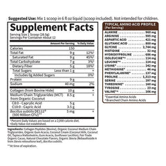 Grass Fed Collagen Creamer Powder - Chocolate