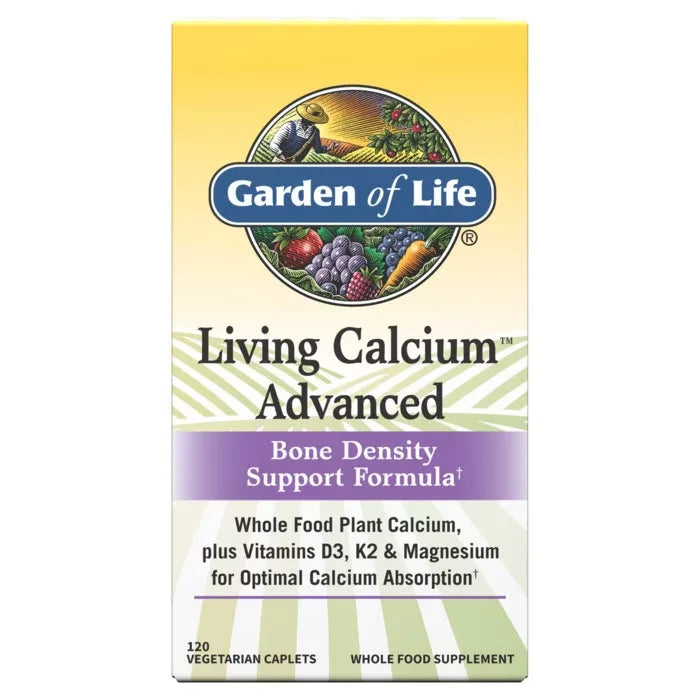 Living Calcium Advanced Bone Density Support Formula 120 Caplets