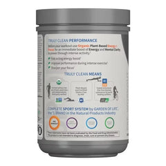 SPORT Organic Plant-Based Energy + Focus Blackberry 15.3 oz (432g) Powder
