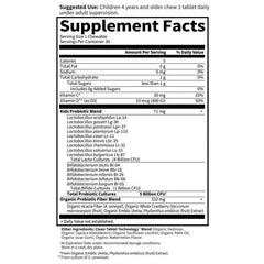 Dr. Formulated Probiotics Organic Kids+ Cooler Watermelon 30 Chewables