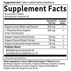 Organics Sleep Well 30 Tablets