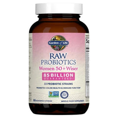 Raw Probiotics Women Cooler 50 & Wiser 90 Capsules