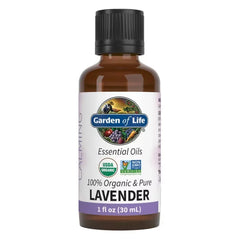 Essential Oils 100% Organic & Pure Lavender 1 fl oz (30 ml) Liquid