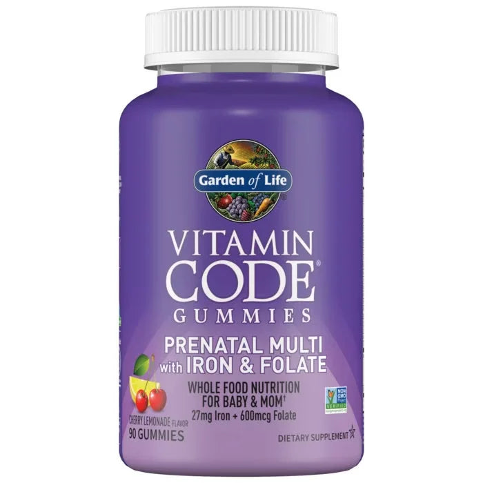 Vitamin Code Prenatal with Iron & Folate Gummies