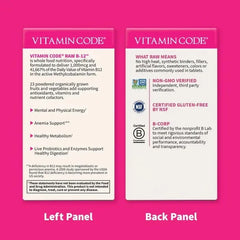 Vitamin Code Raw B-12 1,000mcg Capsules