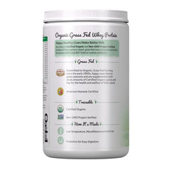 Organic Whey Protein Vanilla 13.33oz (378g) Powder