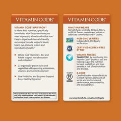 Vitamin Code Raw Iron Capsules