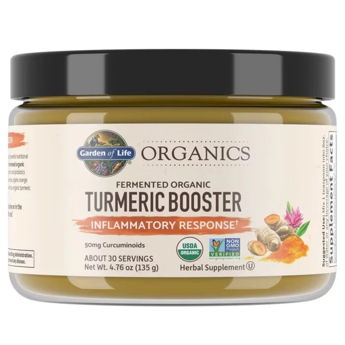 Organics Fermented Organic Turmeric Booster Powder