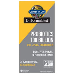 Dr. Formulated Probiotics 100 Billion 30 Capsules