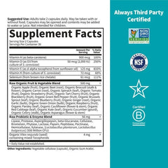 Vitamin Code Raw Vitamin E 60 Capsules