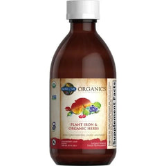 Organics Plant Iron & Organic Herbs Cranberry Lime 8 fl oz (240ml) Liquid