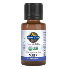 Essential Oils 100% Organic & Pure Sleep Blend 0.5 fl oz (15ml) Liquid