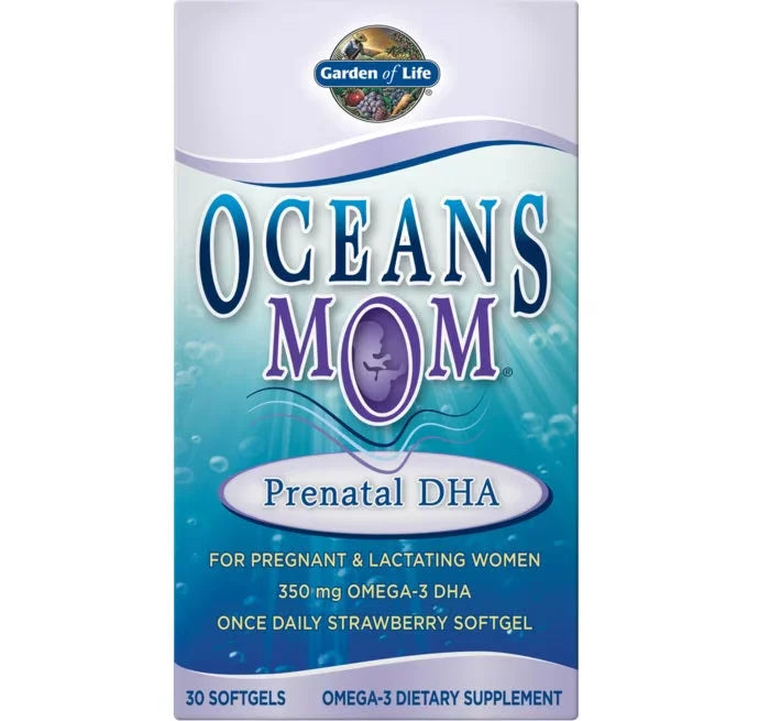 Oceans MOM Prenatal DHA Omega-3 350mg 30 Softgels