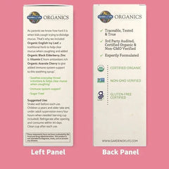 Organics Kids Cough & Mucus Immune Syrup†