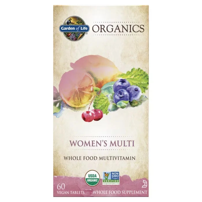 Organics Women's Multi 60 Tablets