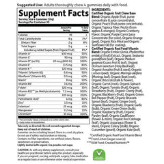 Organics Men's Multi Berry 120 Gummies