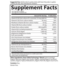 Living Calcium Advanced Bone Density Support Formula 120 Caplets
