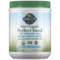 Raw Organic Perfect Food Wheat Grass Juice Powder