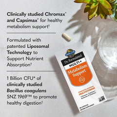 Dr. Formulated Multi Plus Metabolism Support 30ct CAPSULES