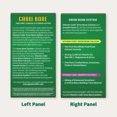 Vitamin Code Grow Bone System 1 Kit