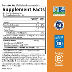 Dr. Formulated Probiotics 10 Billion Gummies 60 ct