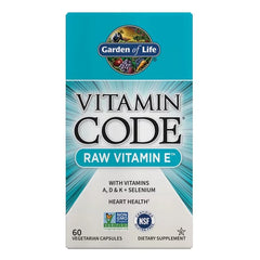 Vitamin Code Raw Vitamin E 60 Capsules